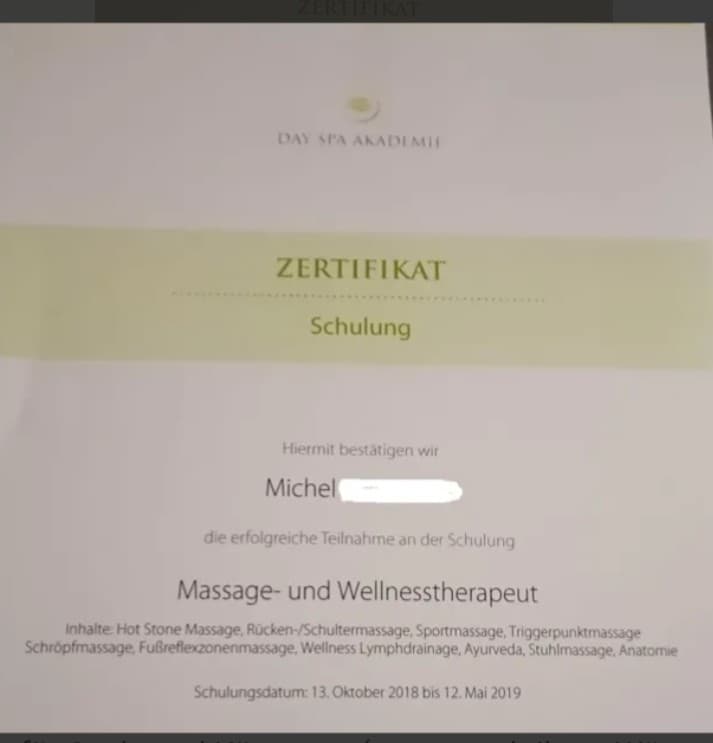Additional image Wunderbare Massage