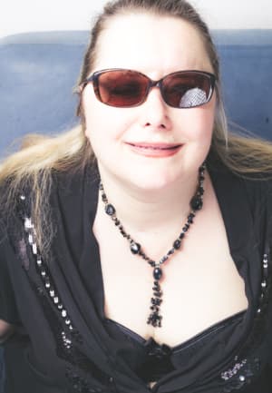 Scharfe Lady